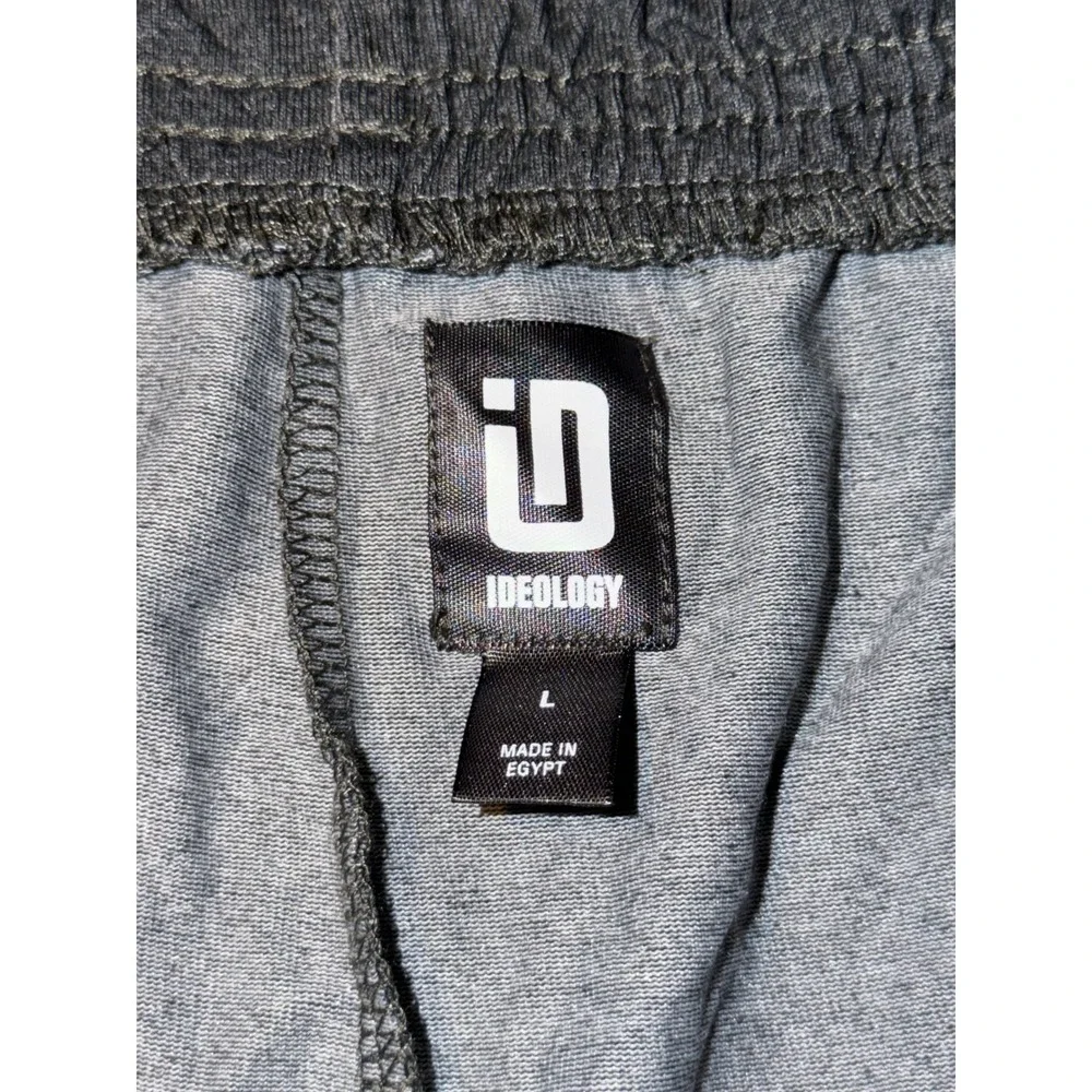 Ideology Men's Active Athletic‎ Cotton Shorts, Charcoal Heather, Size L, NWT